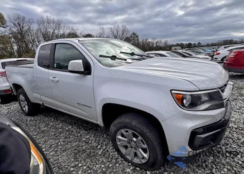 2022 Chevrolet Colorado Lt из США, поврежденный, VIN 1GCHSCEAXN1235667